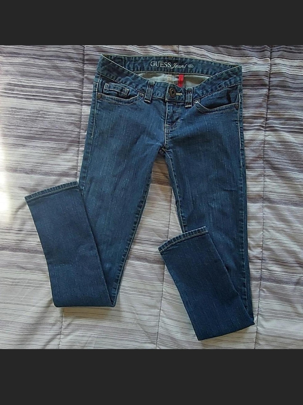 Vintage Guess Women's Daredevils Skinny Jeans Size 28 (6) Excellent Condition